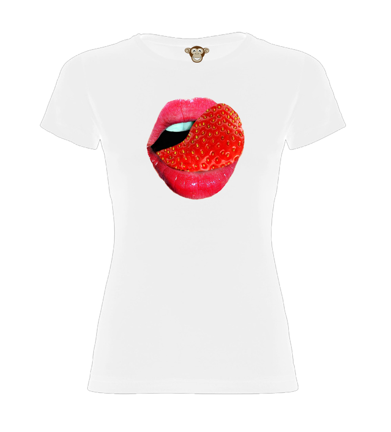 Dámske tričko - Pery a jazyk