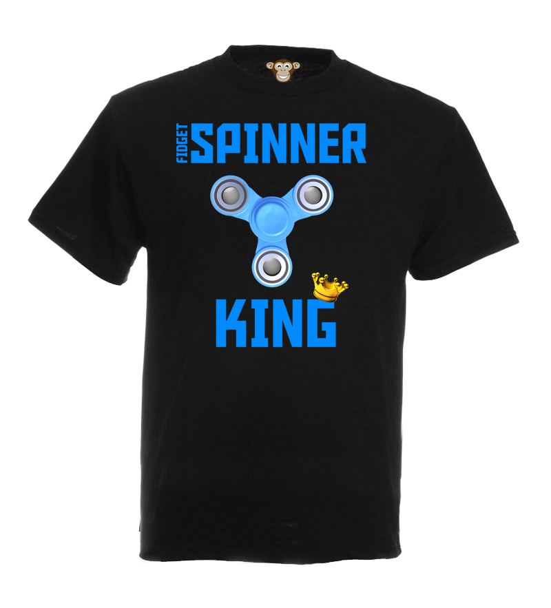 Pánske tričko - Fidget spinner king