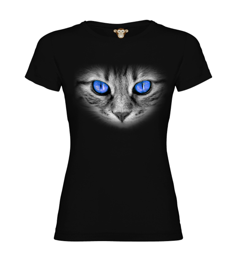 Dámské tričko - Mačka - oči