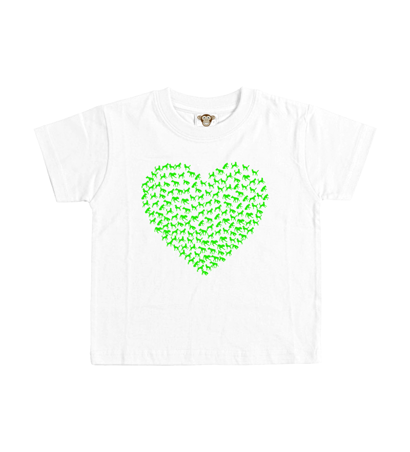 Dětské tričko - Psi srdce